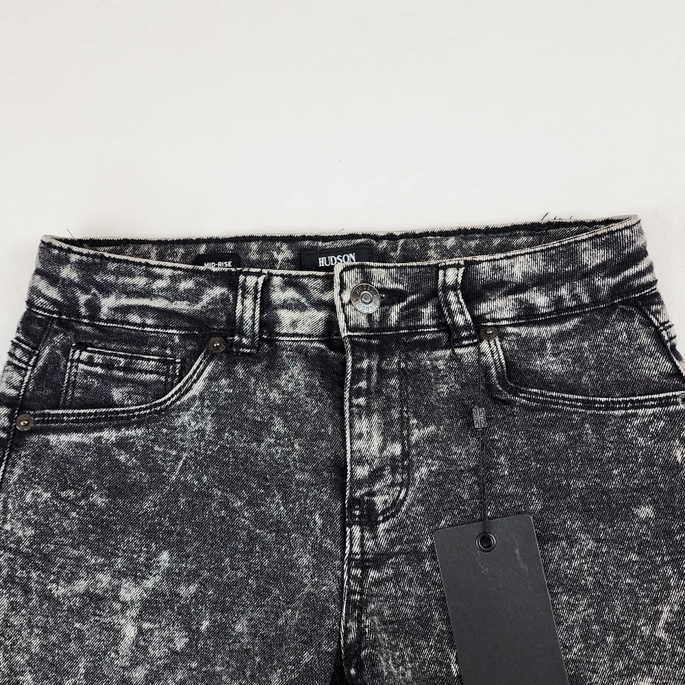 Hudson Kids Mid Rise Dark Wash Jeans Shorts